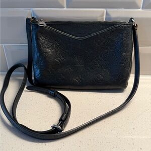 Authentic Louis Vuitton black empertine crossbody